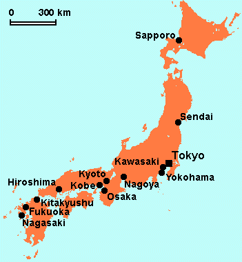 Mapa de ciudades